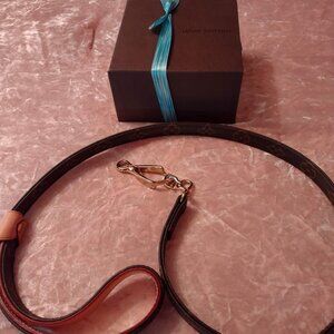 Authentic Louis Vuitton dog leash